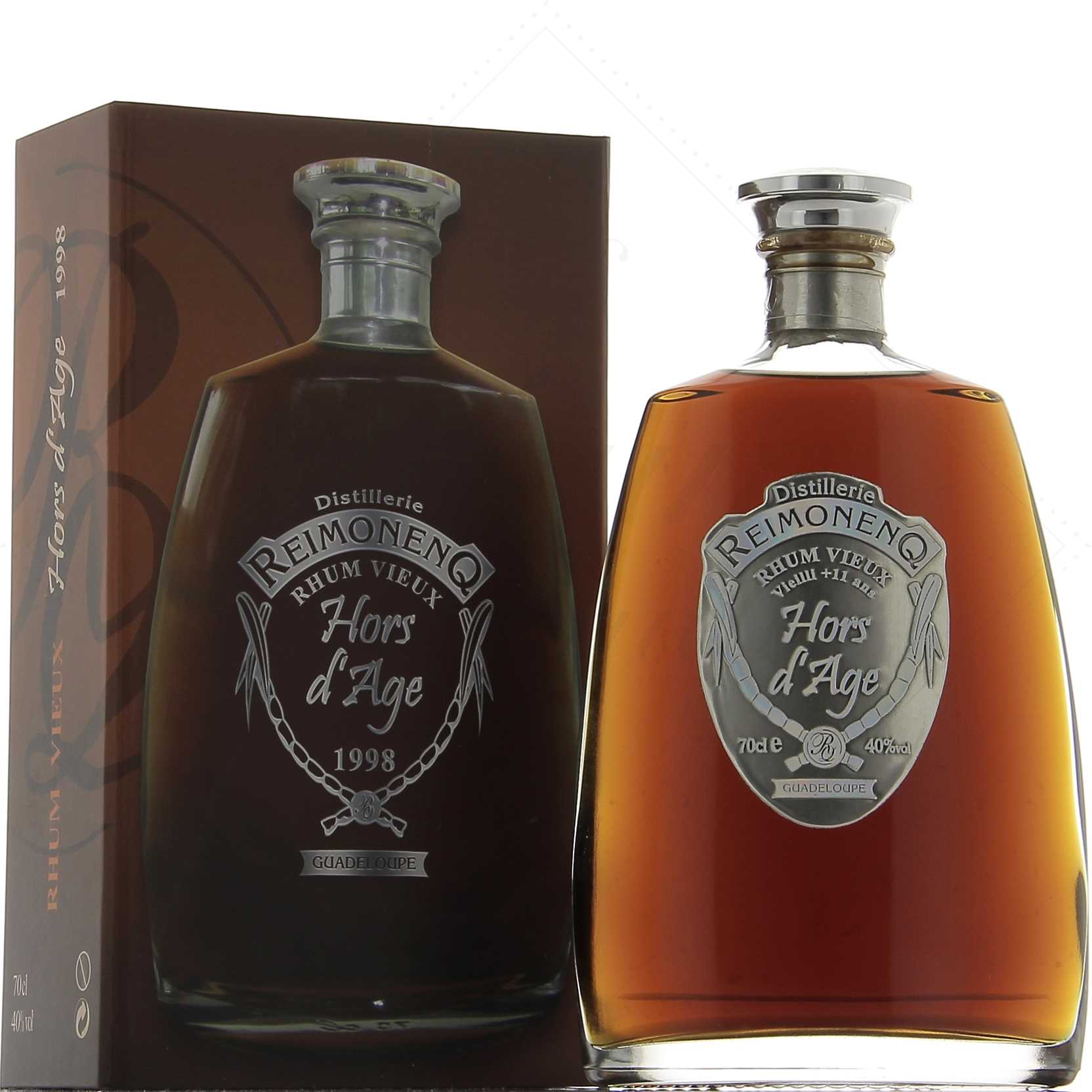 ReimonenQ rhum vieux hors d’âge en carafe 40° Rhum Attitude