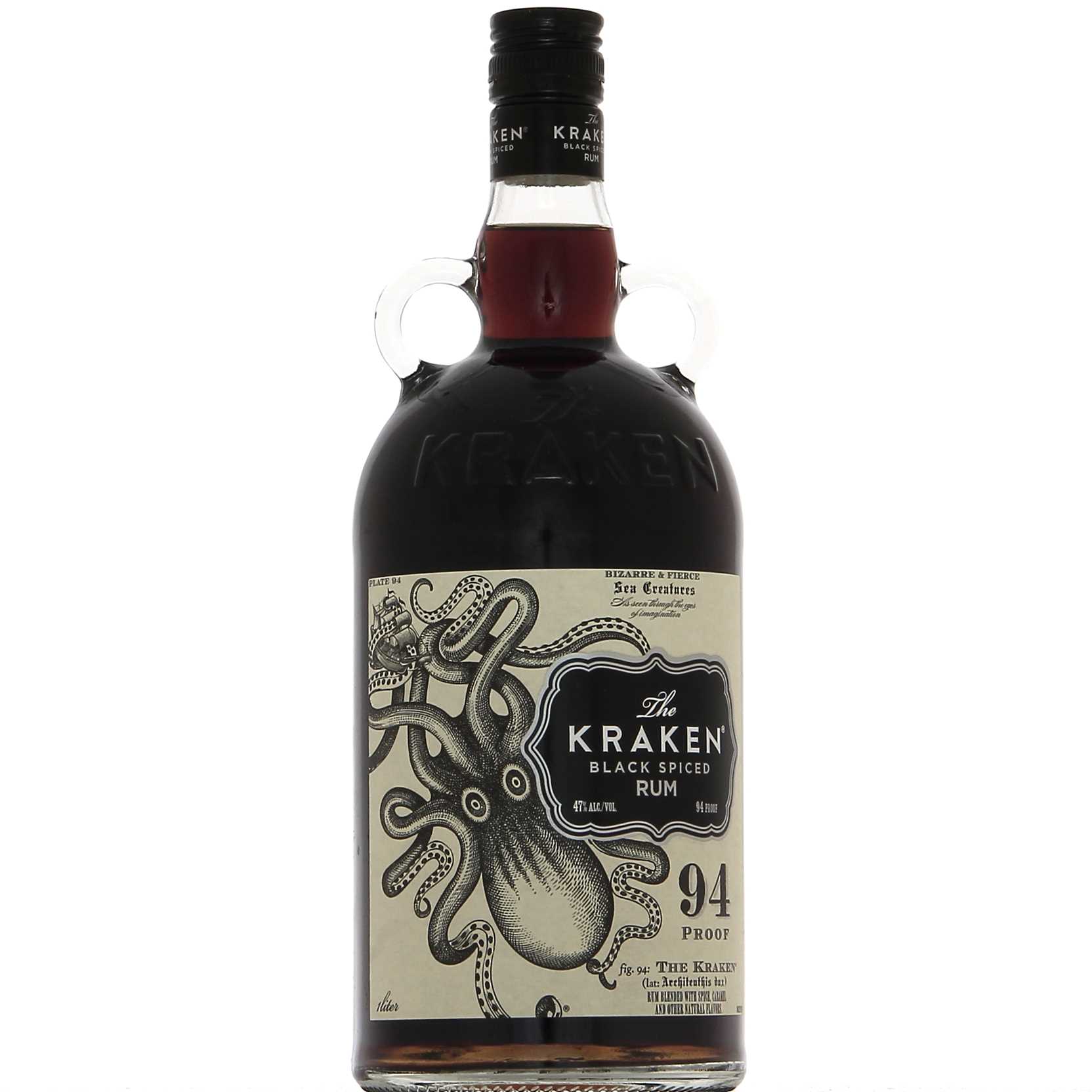 The Kraken Black spiced rum 47° - 1 litre ! - Rhum Attitude