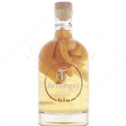 Les Rhums de Ced Ti Arrangés Orange Citron 100% bio - 70 cl 21°