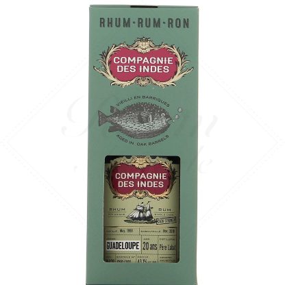 Compagnie des Indes Père Labat Guadeloupe 20 ans Brut de Fût 43,1°