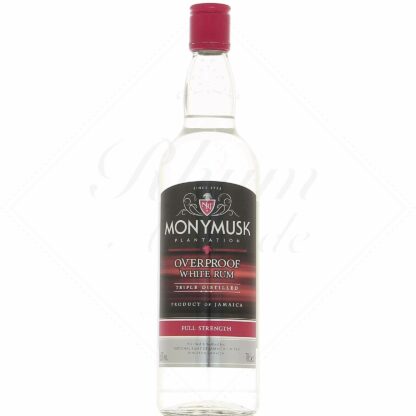 Monymusk Overproof Rum 63° (in French)