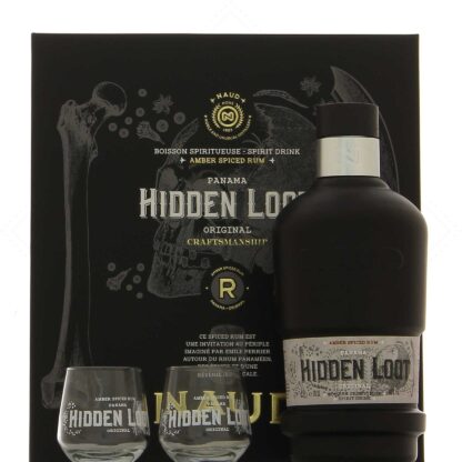 Hidden Loot en coffret 2 verres 40°