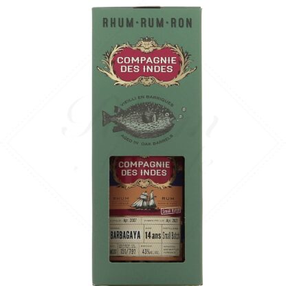 Compagnie des Indes Barbagaya 14 ans 43°