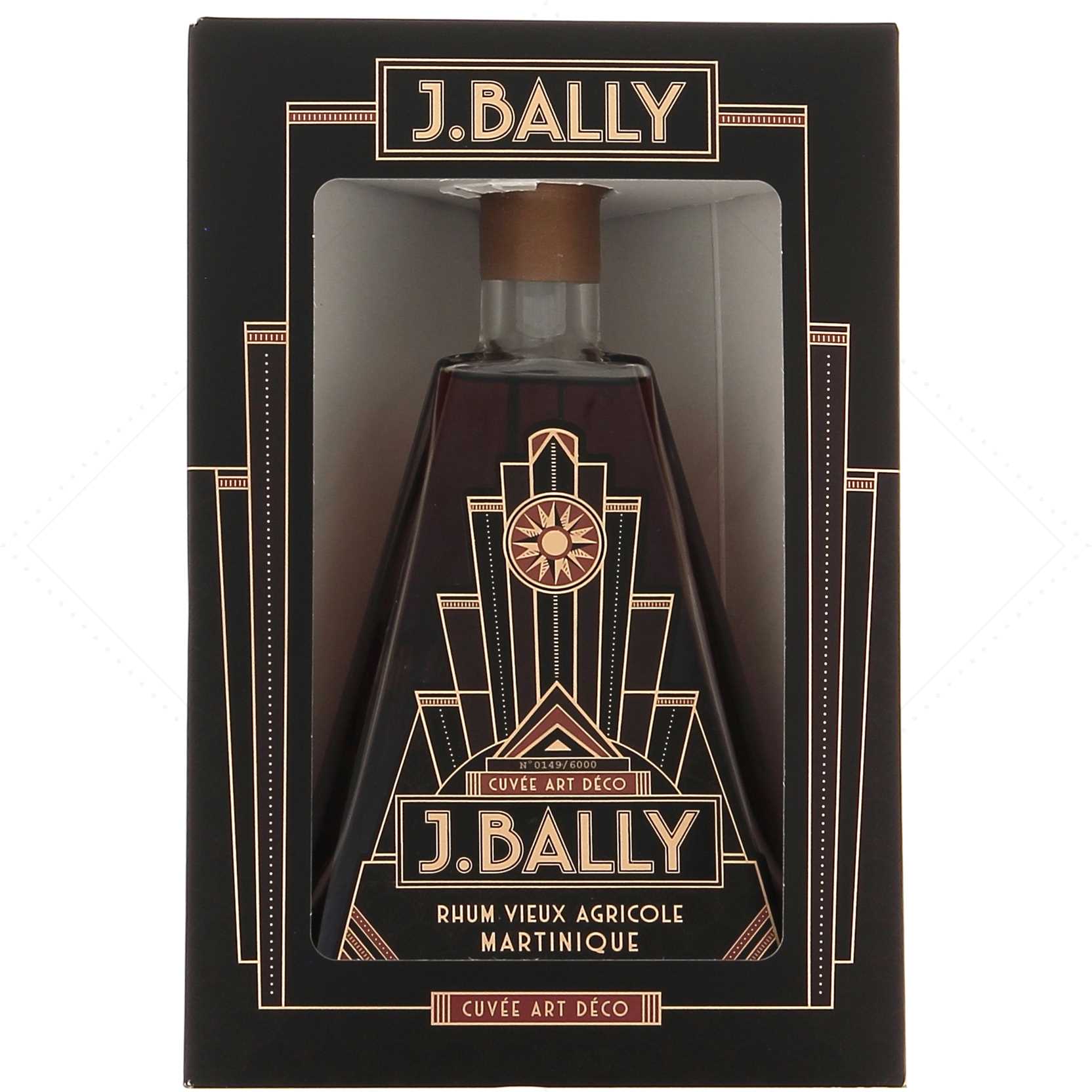 Rhum vieux Bally XO Carafe Héritage