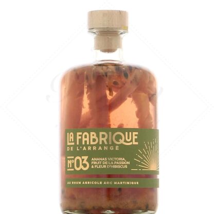 La Fabrique de l'Arrangé Ananas Victoria Fruit de la Passion Fleur d'Hibiscus 32°