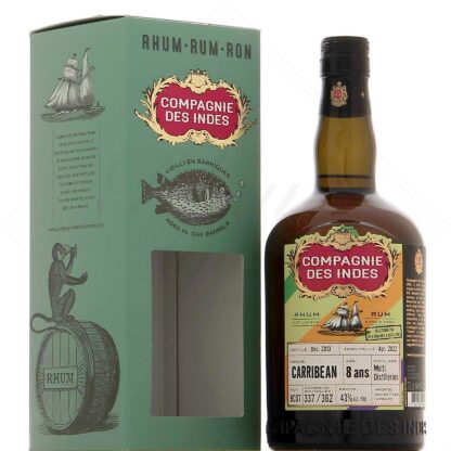 Compagnie des Indes Caribbean Multi Distilleries 8 years 43°