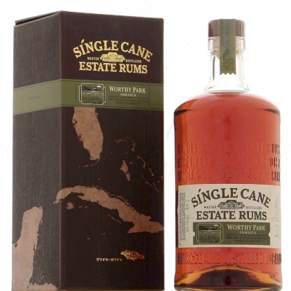 Single Cane Estate Rum Worthy Park 40° 1 litre !
