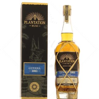 Plantation Guyana 2011 Single Cask finition whisky tourbé Big Peat 48,8°