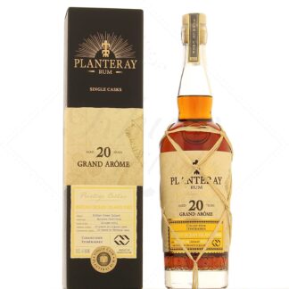 Planteray Rum 20 ans 2005 Single Cask Grand arôme Itinéraires 57,5°