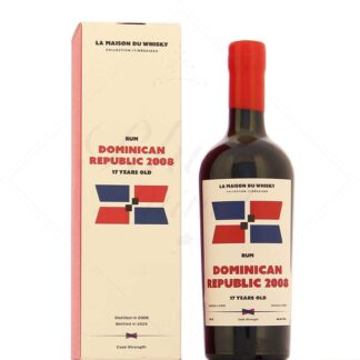 Flag Series 17 ans 2008 Cask Strength Dominican Republic Itinéraires 60,8°