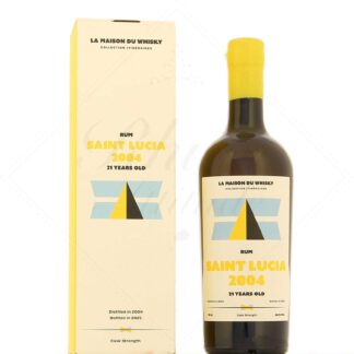Flag Series 21 ans 2004 Cask Strength Saint Lucia Itinéraires 58,3°