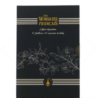 Calendrier de l'avent des whiskies français A-Frenchy 24x2cl