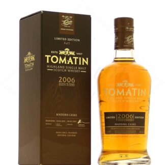 Tomatin 15 ans Madeira Finish 46°