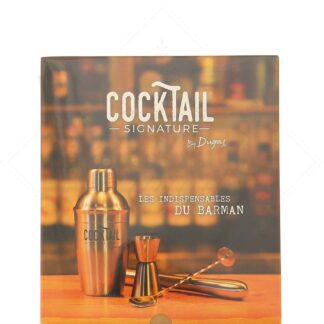 4-piece bartender cocktail utensil set